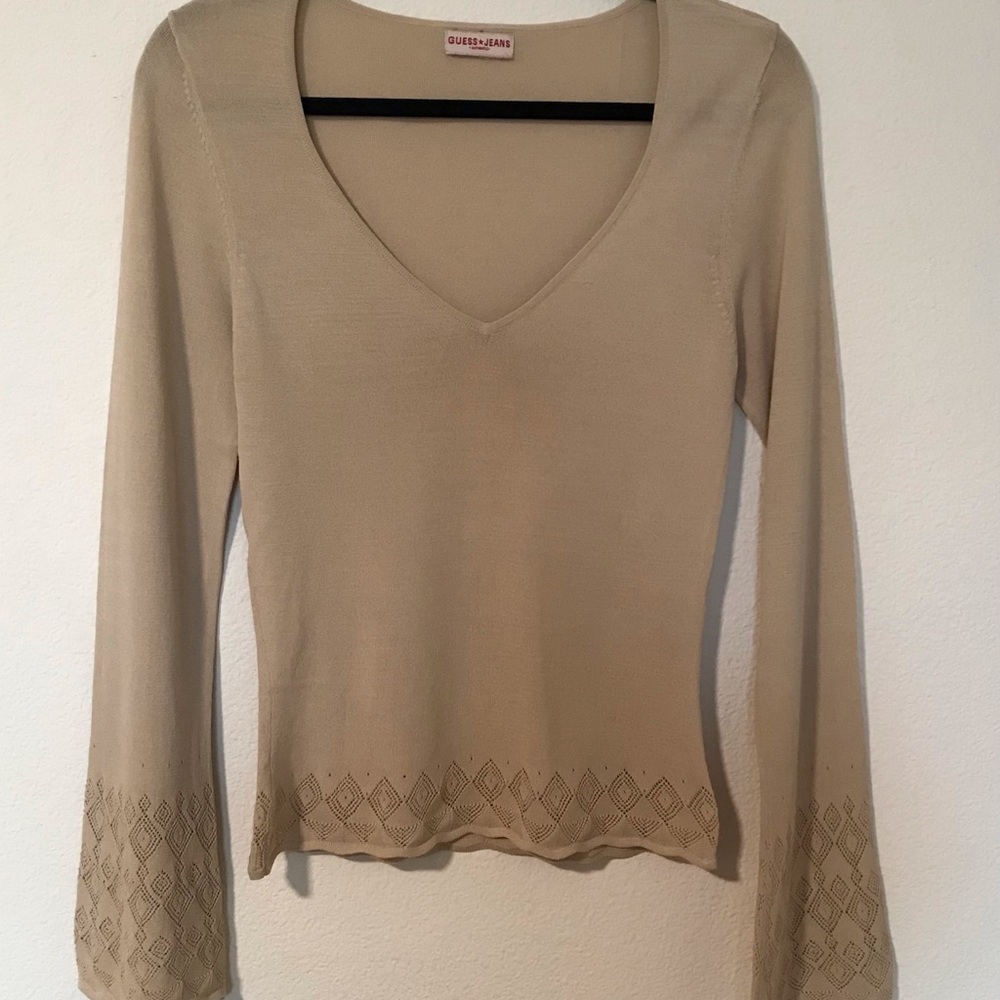 Y2k Guess Jeans Bohemian Blouse